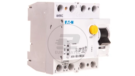 Wyłącznik różnicowoprądowy 4P 63A 0,03A typ U dRCM-63/4/003-U+ 120846