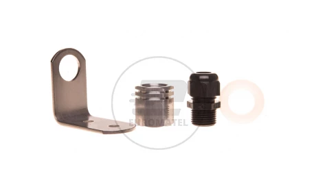 Kątownik mocujący z dławicą metryczną M20 metal SL7/4-FW-T 171455