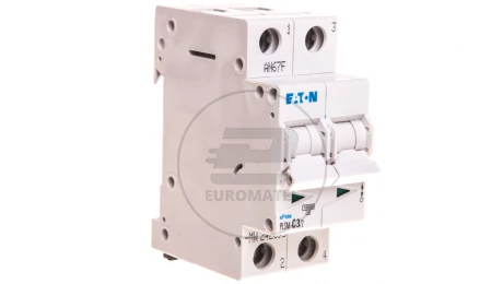 Wyłącznik nadprądowy 2P C 3A 10kA AC PLSM-C3/2-MW 242395