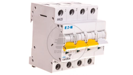 Wyłącznik nadprądowy 3P+N C 25A 10kA AC PLSM-C25/3N-MW 242545
