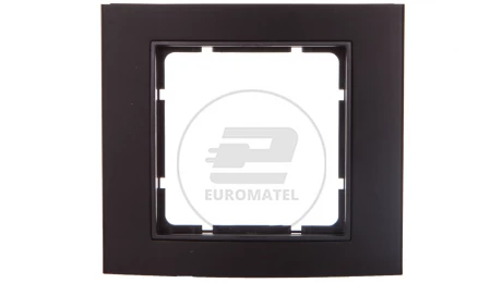 Berker B.3 Ramka pojedyncza aluminium czarny/antracyt 10113005