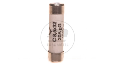 Wkładka bezpiecznikowa BiWtz cylindryczna 8,5x32mm 20A 400V AC gG L8532C20 /10szt./
