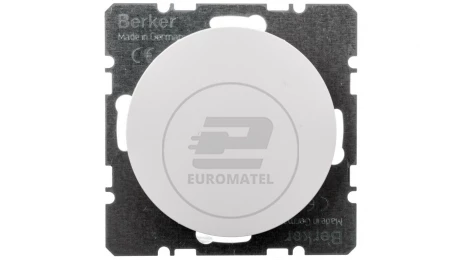 Berker R.1/R.3 Zaślepka z elementem centralnym biała 10092089