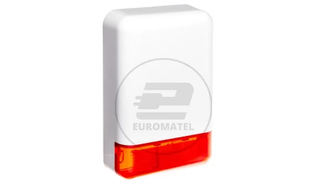 Sygnalizator optyczno-akustyczny, zewnętrzny, czerwone światło LED SPL-2030 R