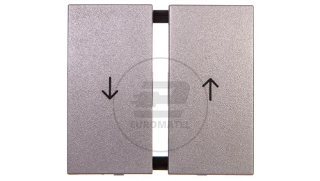 Berker B.7 Glas Klawisze z symbolem Strzałka” aluminium 16251404