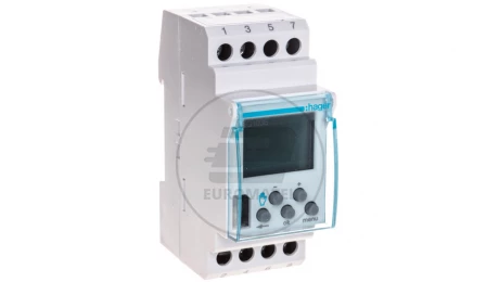 Programator cyfrowy 1P 16A 230V AC 2 modułowy tygodniowy EG103E