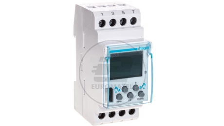 Programator cyfrowy 2P 16A 250V 2-kanałowy tygodniowy EG203