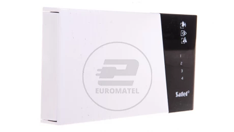 Klawiatura obsługi systemu alarmowgo, LED, z klapką, do systemu CA-4V1 Satel CA-4 VKLED