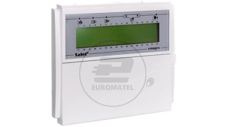 Manipulator LCD z czytnikiem zbliżeniowym /zielone podświetlenie/ INTEGRA INT-KLCDR-GR