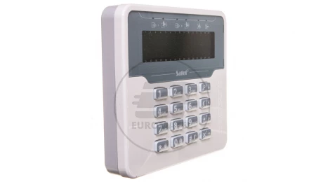 Klawiatura obsługi systemu alarmowego, LCD, wersja M, biała obudowa, do systemu Versa, Satel VERSA-LCDM-WH