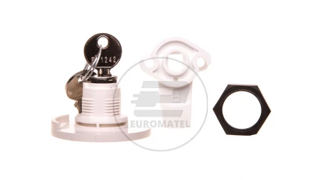 Zamek cylindryczny nr 1242E univers do obudowy IP44 FZ597N