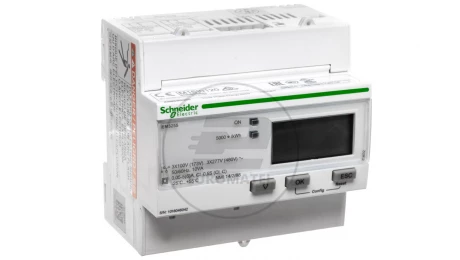 Licznik energii elektrycznej 1/3-fazowy 5A przekładnik 100-277/173-480V kl.0,5S/C Modbus MID taryfowy cyfrowy iEM3255 A9MEM3255