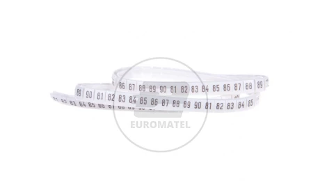 Oznacznik DK2/Z5 /81-90/ biały 89301006 /100szt./