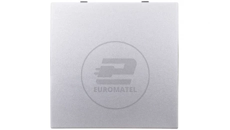 Berker/B.Kwadrat Klawisz pojedynczy do łącznika uniwersalnego aluminium 16201404