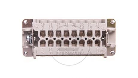 Wkład złącza 16P+PE żeński 16A 500V EPIC H-BE 16 BS 10195100