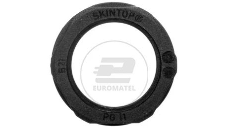Nakrętka poliamidowa PG11 SKINTOP GMP-GL 11 czarna 53019220 /100szt./