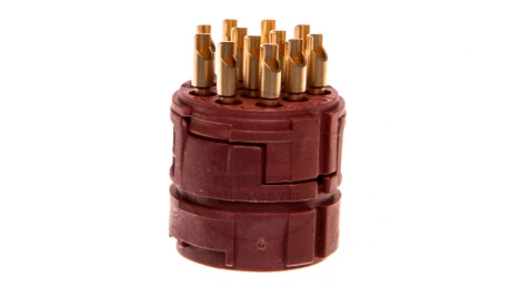 Wkład 12 stykowy do złączy M23 żeński lutowany EPIC M23 E-Part 73002722