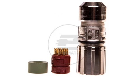 Zestaw kompletny 12 stykowy żeński /obudowa wtyczki + wkład/ EPIC KIT M23 D6 12-POL FEMALE 75009702