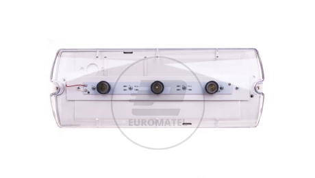 Oprawa awaryjna 3W 1h IP65 IIkl. jednostronna jednozadaniowa HELIOS W 12m HWD/3x1W/C/1/SE/X/TR