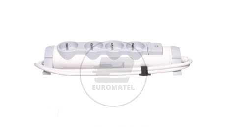 HELMO Przedłużacz komfort z wyłącznikiem 4x2P+Z 1,5m 50075