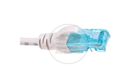 Kabel krosowy (Patch Cord) U/UTP kat.5e szary 0,5m DK-1512-005