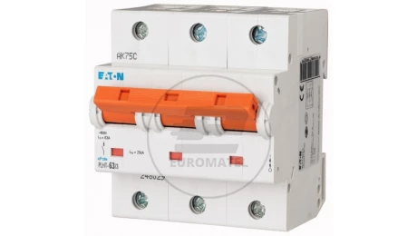 Wyłącznik nadprądowy 3P D 63A 25kA AC PLHT-D63/3 248047