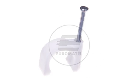 Uchwyt kablowy okrągły fi 12mm FLOP-12 27.12 /100szt./