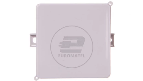 Puszka instalacyjna natynkowa 80x80x41mm IP44 szara PIN 80/S 31.81