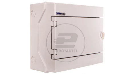 Rozdzielnica hermetyczna modułowa (500V AC ,1000V DC) 1x12 natynkowa IP65 RH-12/B 36.11