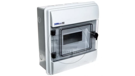 Rozdzielnica hermetyczna modułowa (500V AC ,1000V DC) 1x6 z zamkiem natynkowa RH-6/Z 36.4