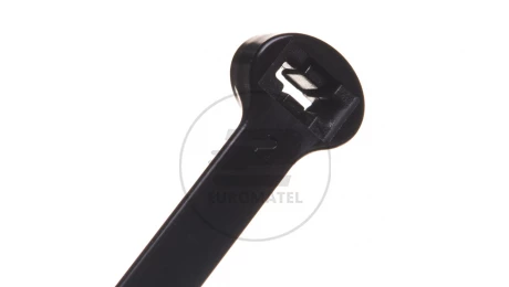 Opaska kablowa 220x7,5 czarna UV 2-LOCK zęby stalowe BMTN2275 /100szt./