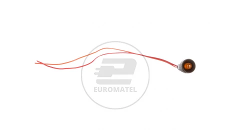 Lampka sygnalizacyjna LED 10mm pomarańczowa Klp10O/24V 84410008