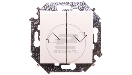 Simon 15 Łącznik żaluzjowy z blokadą elektryczną beżowy 1591335-031