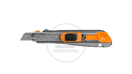 Nóż z ostrzem łamanym 18 mm metalowy korpus 63-021