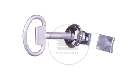 Wkładka zamka piórkowa /płetwa/ z kluczem ZMRN-W R30RS-04010002100