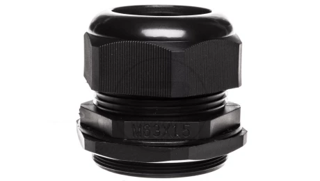 Dławnica kablowa poliamidowa M63 IP68 DP-EN 63 HM BK czarna E03DK-01040127001 /10szt./