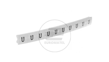 Oznacznik do złączek EZ-6B/U biały R34RR-02050205400 /100szt./