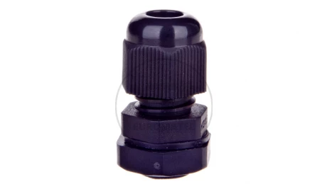 Dławnica kablowa poliamidowa M12 IP68 DP-EN 12 HM BK czarna E03DK-01040120101 /100szt./