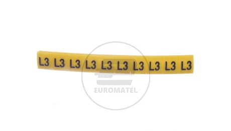 Oznacznik do złączek EZ-5/L3 żółty R34RR-02050306900 /100szt./