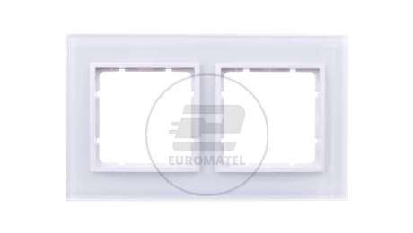 Berker.B.7 GLAS Ramka 2- krotna szklana śnieżnobiała 10126909