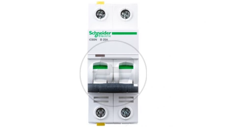 Wyłącznik nadprądowy 2P B 25A 6kA AC iC60N-B25-2 A9F03225