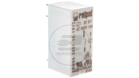 Przekaźnik miniaturowy 1Z 16A 12V DC PCB AgNi RM85-2021-35-1012 600103
