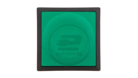 Napęd przycisku 30x30mm kwadrat zielony z samopowrotem ZB5CA3