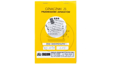 Znaki samoprzylepne ZS 10x14/L13 E04ZP-02030106000