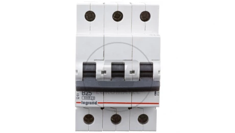 Wyłącznik nadprądowy 3P B 25A 6kA AC S303 RX3 419171