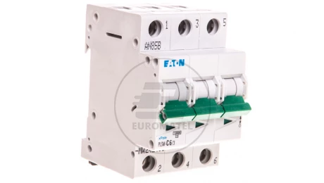 Wyłącznik nadprądowy 3P C 6A 10kA AC PLSM-C6/3-MW 242468