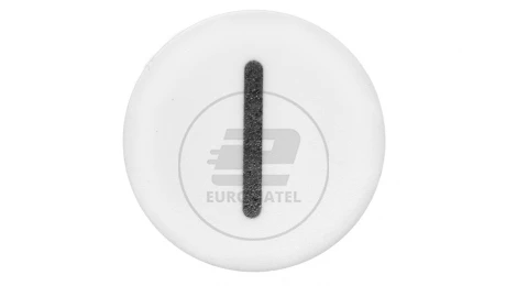 Wkładka przycisku 22mm płaska biała z symbolem START IM22-XD-W-X1 218167