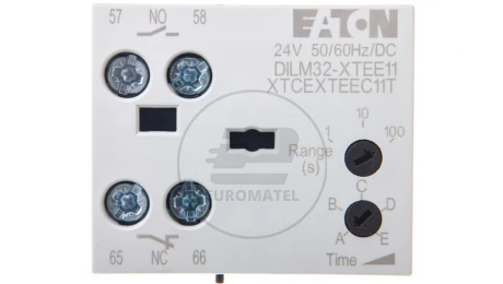 Elektroniczny moduł czasowy opoźnione załączenie 0,1-100s DILM32-XTEE11(RA24) 101440