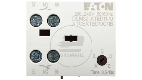 Elektroniczny moduł czasowy opoźnione opadanie 0,5-10s 1Z 1R 200 - 240V AC/DCDILM32-XTED11-10(RAC240) 104945