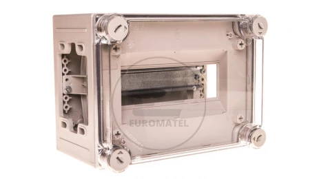 Rozdzielnica modułowa 1x9 pion natynkowa 125mm IP65 AV/I23-125 036089